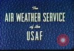 Image of weather forecasting United States USA, 1960, second 9 stock footage video 65675076761