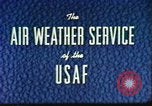 Image of weather forecasting United States USA, 1960, second 10 stock footage video 65675076761