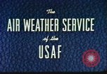 Image of weather forecasting United States USA, 1960, second 11 stock footage video 65675076761