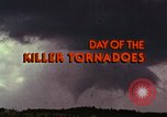Image of tornado in Louisville during 1974 Super Outbreak Louisville Kentucky USA, 1974, second 23 stock footage video 65675076779