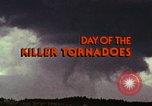 Image of tornado in Louisville during 1974 Super Outbreak Louisville Kentucky USA, 1974, second 27 stock footage video 65675076779