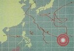 Image of typhoon United States USA, 1971, second 16 stock footage video 65675076786