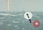 Image of US Navy ships in heavy seas Pacific Ocean, 1971, second 1 stock footage video 65675076787