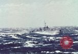 Image of US Navy ships in heavy seas Pacific Ocean, 1971, second 6 stock footage video 65675076787