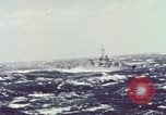 Image of US Navy ships in heavy seas Pacific Ocean, 1971, second 8 stock footage video 65675076787