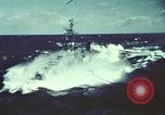Image of US Navy ships in heavy seas Pacific Ocean, 1971, second 18 stock footage video 65675076787