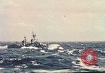 Image of US Navy ships in heavy seas Pacific Ocean, 1971, second 24 stock footage video 65675076787