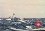 Image of US Navy ships in heavy seas Pacific Ocean, 1971, second 25 stock footage video 65675076787