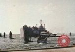 Image of US Navy ships in heavy seas Pacific Ocean, 1971, second 33 stock footage video 65675076787