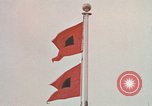 Image of US Navy ships in heavy seas Pacific Ocean, 1971, second 37 stock footage video 65675076787