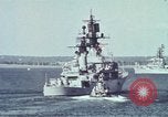 Image of US Navy ships in heavy seas Pacific Ocean, 1971, second 40 stock footage video 65675076787