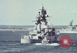 Image of US Navy ships in heavy seas Pacific Ocean, 1971, second 42 stock footage video 65675076787