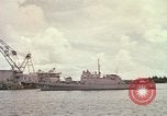 Image of US Navy ships in heavy seas Pacific Ocean, 1971, second 47 stock footage video 65675076787