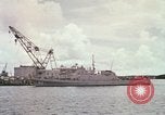 Image of US Navy ships in heavy seas Pacific Ocean, 1971, second 54 stock footage video 65675076787