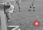 Standbild Fußball-Praxis Colorado United States USA, 1956, aus Sekunde 26 historischem Filmmaterial Videoclip 65675076819