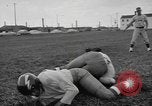 Standbild Fußball-Praxis Colorado United States USA, 1956, aus Sekunde 38 historischem Filmmaterial Videoclip 65675076819