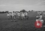 Standbild Fußball-Praxis Colorado United States USA, 1956, aus Sekunde 44 historischem Filmmaterial Videoclip 65675076819