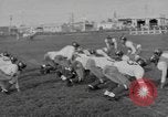 Standbild Fußball-Praxis Colorado United States USA, 1956, aus Sekunde 49 historischem Filmmaterial Videoclip 65675076819