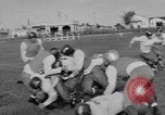Standbild Fußball-Praxis Colorado United States USA, 1956, aus Sekunde 52 historischem Filmmaterial Videoclip 65675076819