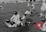Standbild Fußball-Praxis Colorado United States USA, 1956, aus Sekunde 53 historischem Filmmaterial Videoclip 65675076819