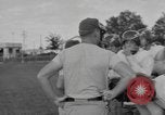 Standbild Fußball-Praxis Colorado United States USA, 1956, aus Sekunde 59 historischem Filmmaterial Videoclip 65675076819