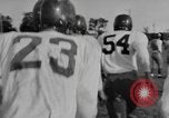 Standbild Fußball-Praxis Colorado United States USA, 1956, aus Sekunde 61 historischem Filmmaterial Videoclip 65675076819
