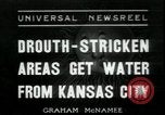 Image 'eau pour faire face à la sécheresse Louisburg Kansas USA, 1936, de la seconde 1 séquences d'archives historiques vidéo 65675076829