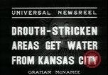 Image 'eau pour faire face à la sécheresse Louisburg Kansas USA, 1936, de la seconde 7 séquences d'archives historiques vidéo 65675076829