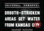 Image 'eau pour faire face à la sécheresse Louisburg Kansas USA, 1936, de la seconde 8 séquences d'archives historiques vidéo 65675076829