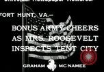 Immagine di Anna Eleanor Roosevelt Fort Hunt Virginia USA, 1933, secondo 7 filmato di repertorio 65675076832