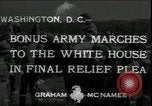 Immagine di Bonus forza expeditionary Washington DC USA, 1933, secondo 1 filmato di repertorio 65675076835