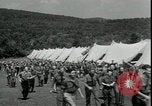 Image of Franklin D Roosevelt with CCC members Virginia United States USA, 1933, second 11 stock footage video 65675076837