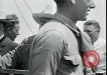 Image of Franklin D Roosevelt with CCC members Virginia United States USA, 1933, second 22 stock footage video 65675076837