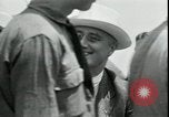 Image of Franklin D Roosevelt with CCC members Virginia United States USA, 1933, second 23 stock footage video 65675076837