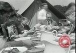 Image of Franklin D Roosevelt with CCC members Virginia United States USA, 1933, second 25 stock footage video 65675076837