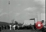 Image of Franklin D Roosevelt with CCC members Virginia United States USA, 1933, second 37 stock footage video 65675076837