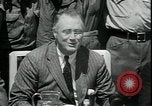 Image of Franklin D Roosevelt with CCC members Virginia United States USA, 1933, second 56 stock footage video 65675076837