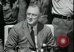 Image of Franklin D Roosevelt with CCC members Virginia United States USA, 1933, second 59 stock footage video 65675076837