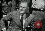 Image of Franklin D Roosevelt with CCC members Virginia United States USA, 1933, second 60 stock footage video 65675076837