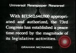 Image of Great depression relief jobs and programs for unemployed Washington DC USA, 1934, second 10 stock footage video 65675076838
