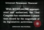 Image of Great depression relief jobs and programs for unemployed Washington DC USA, 1934, second 11 stock footage video 65675076838