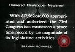 Image of Great depression relief jobs and programs for unemployed Washington DC USA, 1934, second 12 stock footage video 65675076838