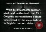 Image of Great depression relief jobs and programs for unemployed Washington DC USA, 1934, second 15 stock footage video 65675076838