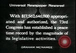 Image of Great depression relief jobs and programs for unemployed Washington DC USA, 1934, second 17 stock footage video 65675076838