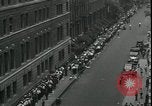 Image of unemployed men seek WPA relief jobs New York City USA, 1935, second 10 stock footage video 65675076839