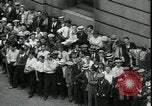 Image of unemployed men seek WPA relief jobs New York City USA, 1935, second 11 stock footage video 65675076839