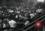Image of unemployed men seek WPA relief jobs New York City USA, 1935, second 16 stock footage video 65675076839
