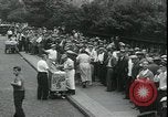 Image of unemployed men seek WPA relief jobs New York City USA, 1935, second 18 stock footage video 65675076839
