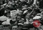Image of unemployed men seek WPA relief jobs New York City USA, 1935, second 24 stock footage video 65675076839