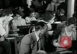Image of unemployed men seek WPA relief jobs New York City USA, 1935, second 31 stock footage video 65675076839
